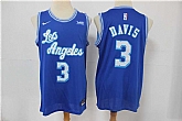 Lakers 3 Anthony Davis Blue 2021 Nike Swingman Jersey,baseball caps,new era cap wholesale,wholesale hats